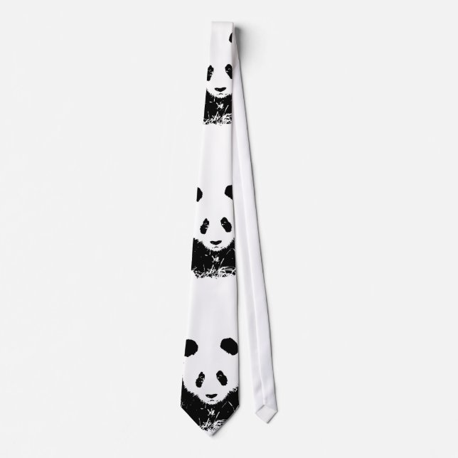 Panda-Krawatte Krawatte (Vorderseite)