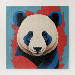 Panda-Kunstwerk