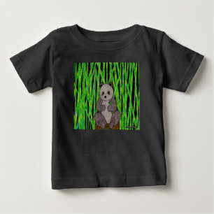 Panda (lebendig) - Baby T-Shirt