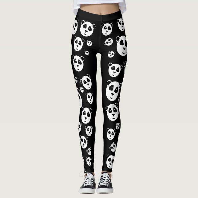 Panda-Leggings Leggings (Vorderseite)