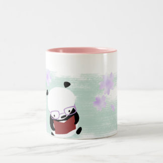 Panda-LeseTasse Zweifarbige Tasse