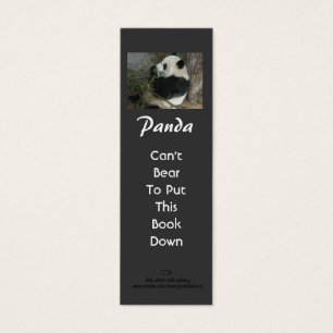 Panda-Lesezeichen