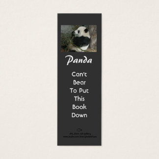 Panda Lesezeichen