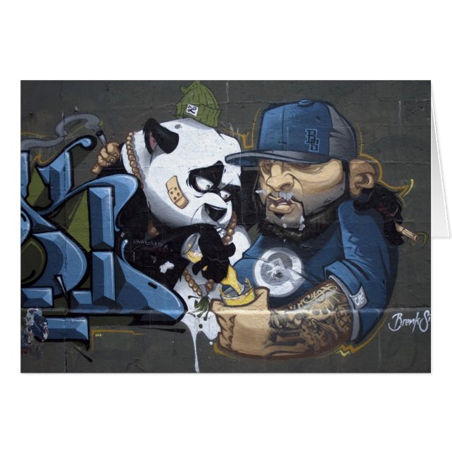 Panda-Liebe (Vorderseite (Horizontal))