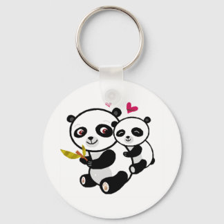 Panda Liebe <3 Schlüsselanhänger