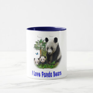 Panda Liebe Art Tasse