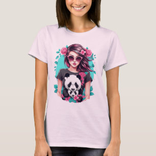 Panda-Liebe T-Shirt