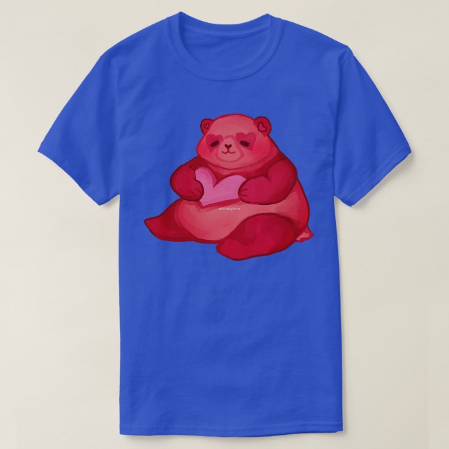 Panda-Liebe T-Shirt (Design vorne)