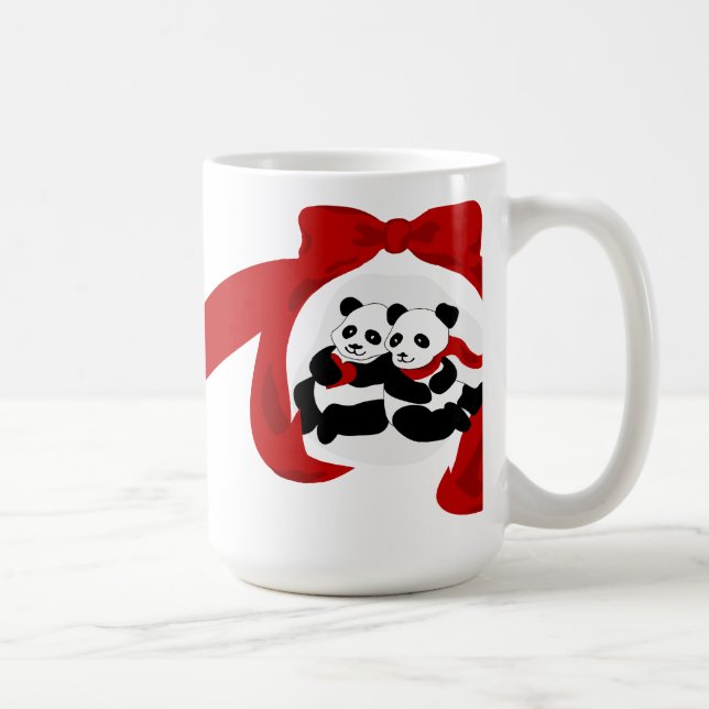 Panda Liebe Tasse (Rechts)