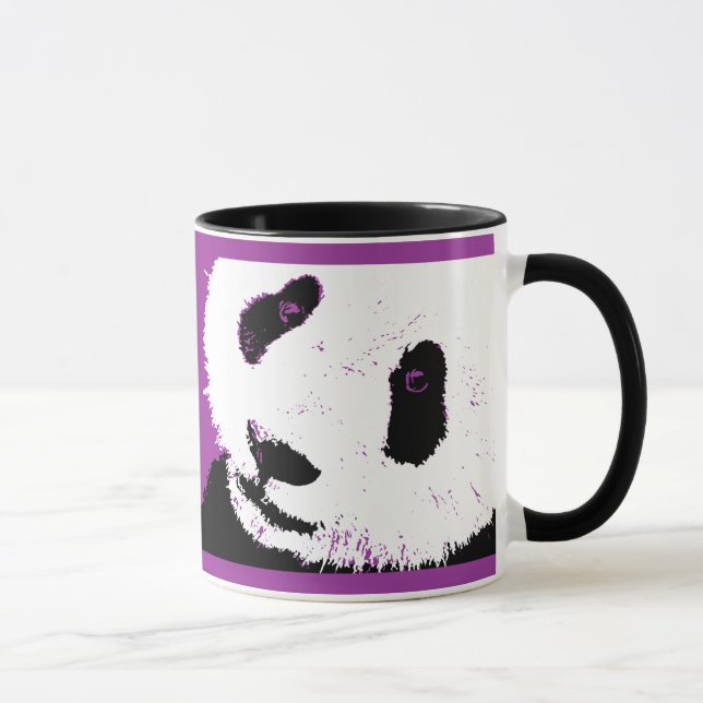 Panda-Liebe. Tasse (Rechts)