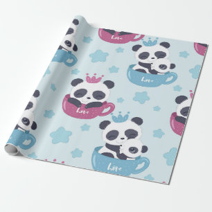 Panda Liebhaber Der Panda Ist Ein Widerliches Ti Geschenkpapier