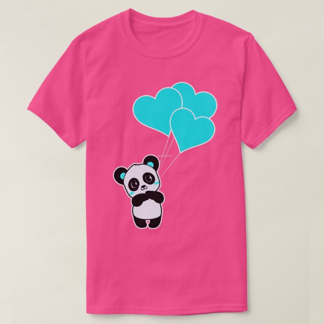 Panda Lover 12 T-Shirt (Design vorne)