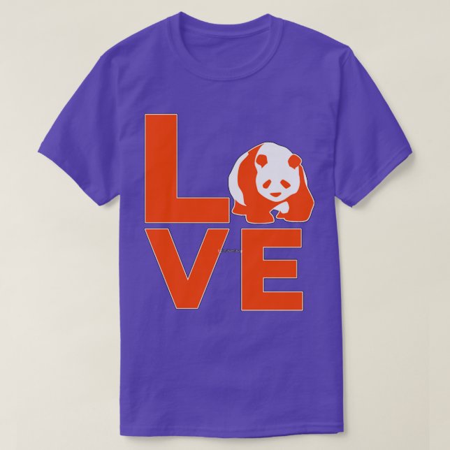 Panda Lover 22 T-Shirt (Design vorne)