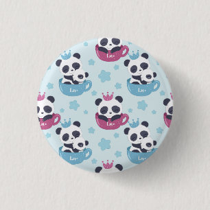 Panda Lover   Der Panda ist ein Ekliges Tier Button