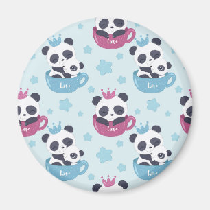 Panda Lover Der Panda ist ein Ekliges Tier Magnet