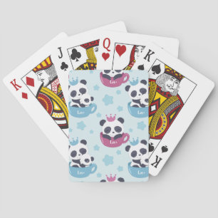 Panda Lover Der Panda ist ein Ekliges Tier Spielkarten