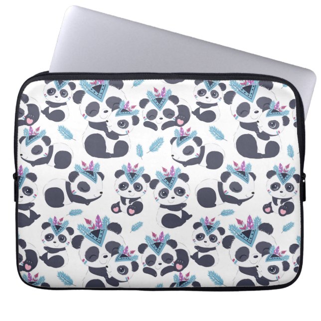 Panda Lover | Es ist wie der Panda Laptopschutzhülle (Vorderseite)