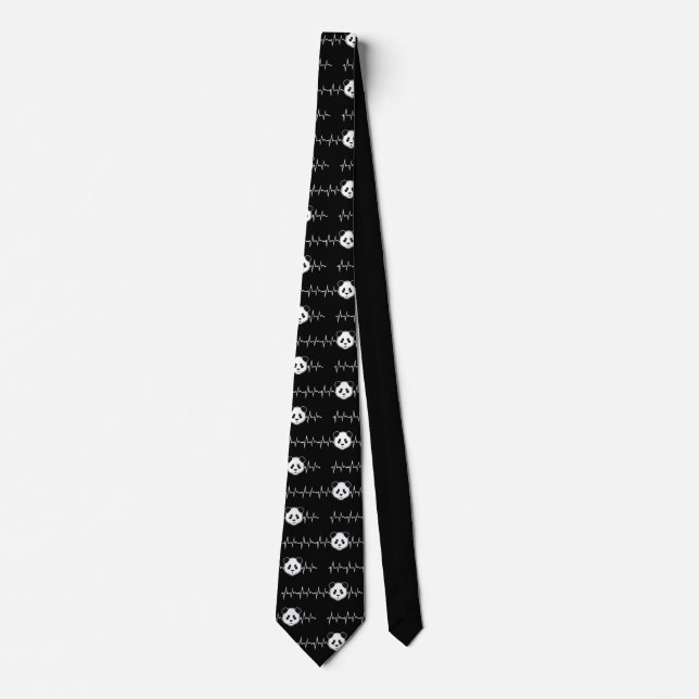 Panda Lover Krawatte (Vorderseite)