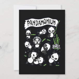 Panda Lover   Ruhe und Liebe Panda Behalten Einladung