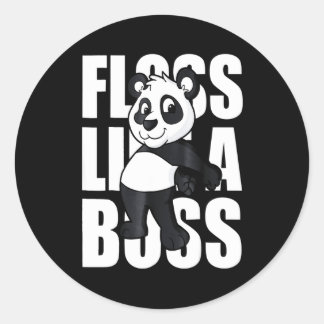 Panda Lover | Ruhe und Liebe Panda Behalten Runder Aufkleber