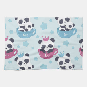 Panda Lover The Panda Is A Nasty Animal Geschirrtuch