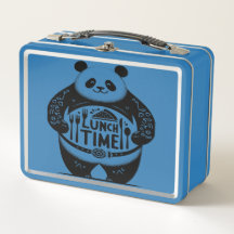 Panda Lunch Box - Crunch, Munch, Smile!