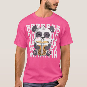 Panda lustige niedliche Kawaii Anime Panda Drink B T-Shirt