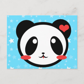 Panda Luv! Postkarte
