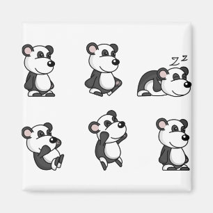 Panda Magnet