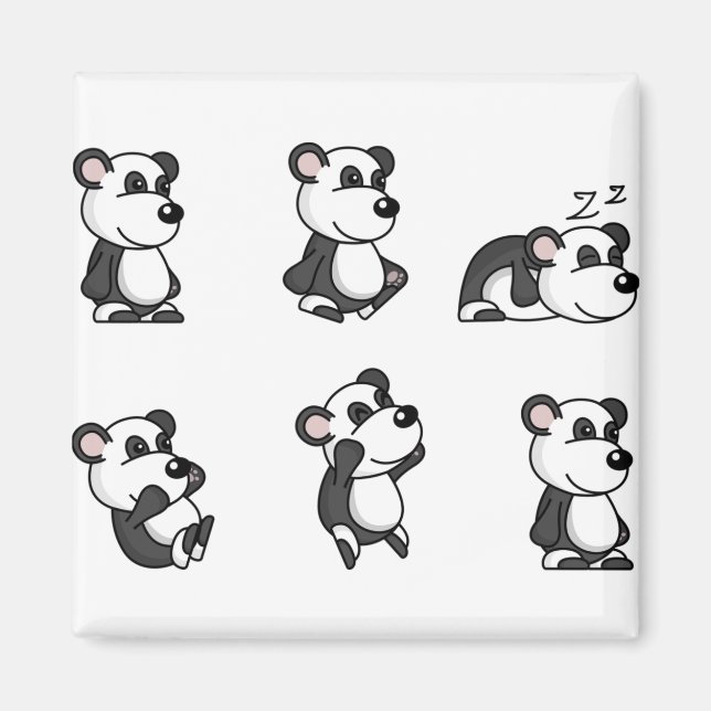 Panda Magnet (Vorne)
