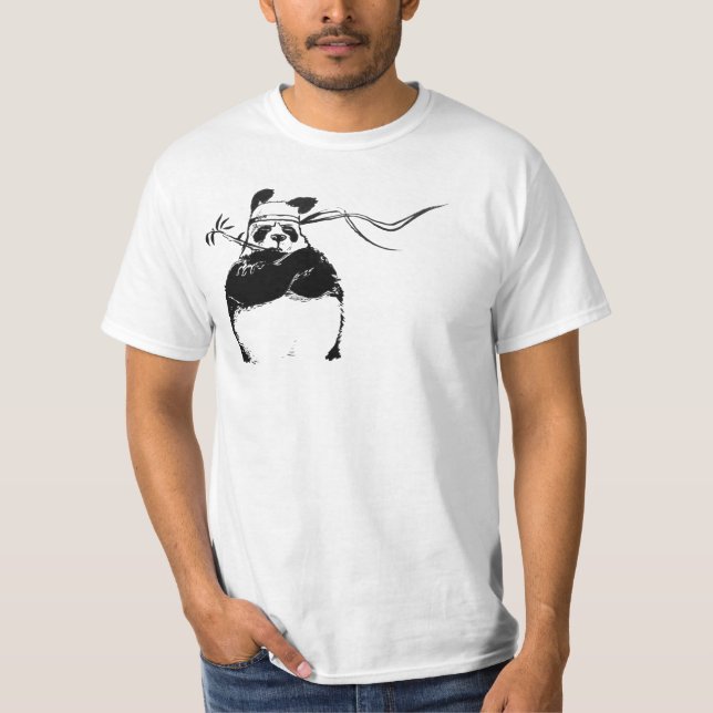 Panda Manga T-Shirt (Vorderseite)