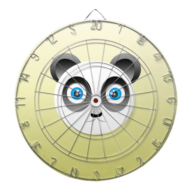 Panda Metal Cage Dartboard Dartscheibe (vorne)