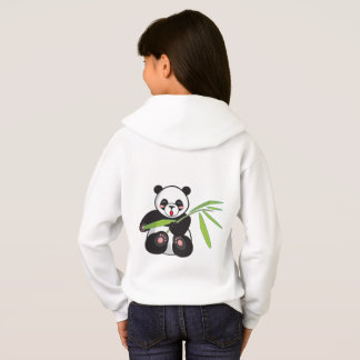 Panda mignonne avec bambou I SWEAT - SHIRT À CAPUC