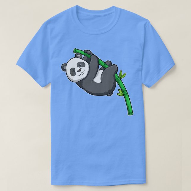 Panda mit Bamboo 3 T-Shirt (Design vorne)
