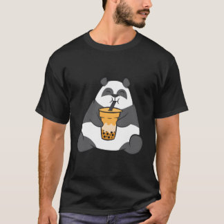 Panda mit Bubble Tee