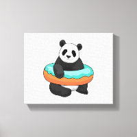 Panda mit Donut
