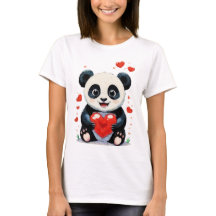 Panda mit Herz - Adorable Liebe Malerei