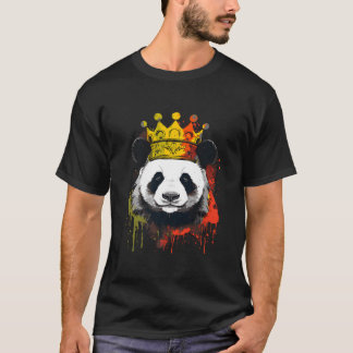 Panda mit Krone T-Shirt