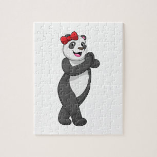 Panda mit Ribbon
