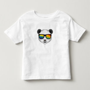 Panda mit Sonnenbrille Kleinkind T-shirt