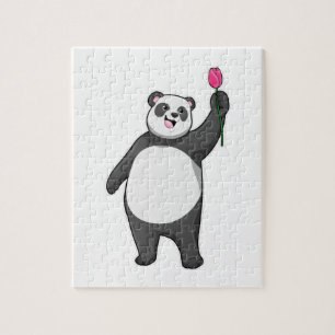 Panda mit Tulip