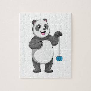 Panda mit Yo-yo