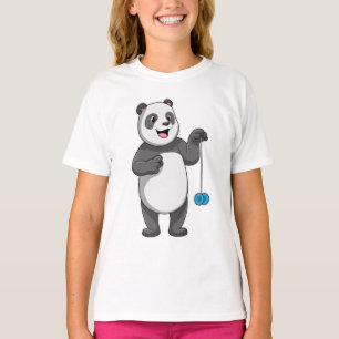 Panda mit Yo-yo T-Shirt