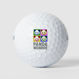 Panda Monroe Bear Pop Golfball