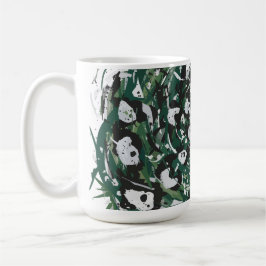 Panda-Monster Kaffeetasse