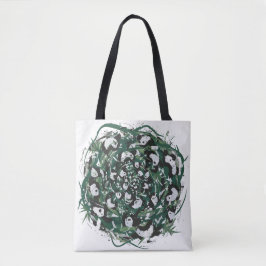 Panda-Monster Tasche