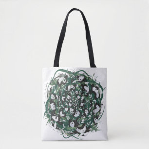 Panda-Monster Tasche