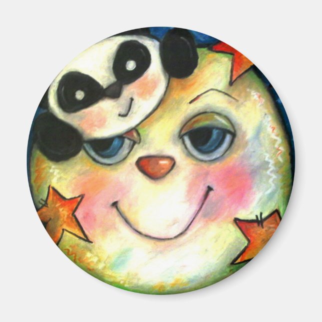 Panda-Moonium Magnet (Vorne)