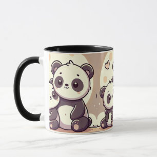 Panda Moonlight Liebe Tasse