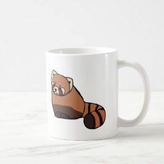 Panda Mug rouge